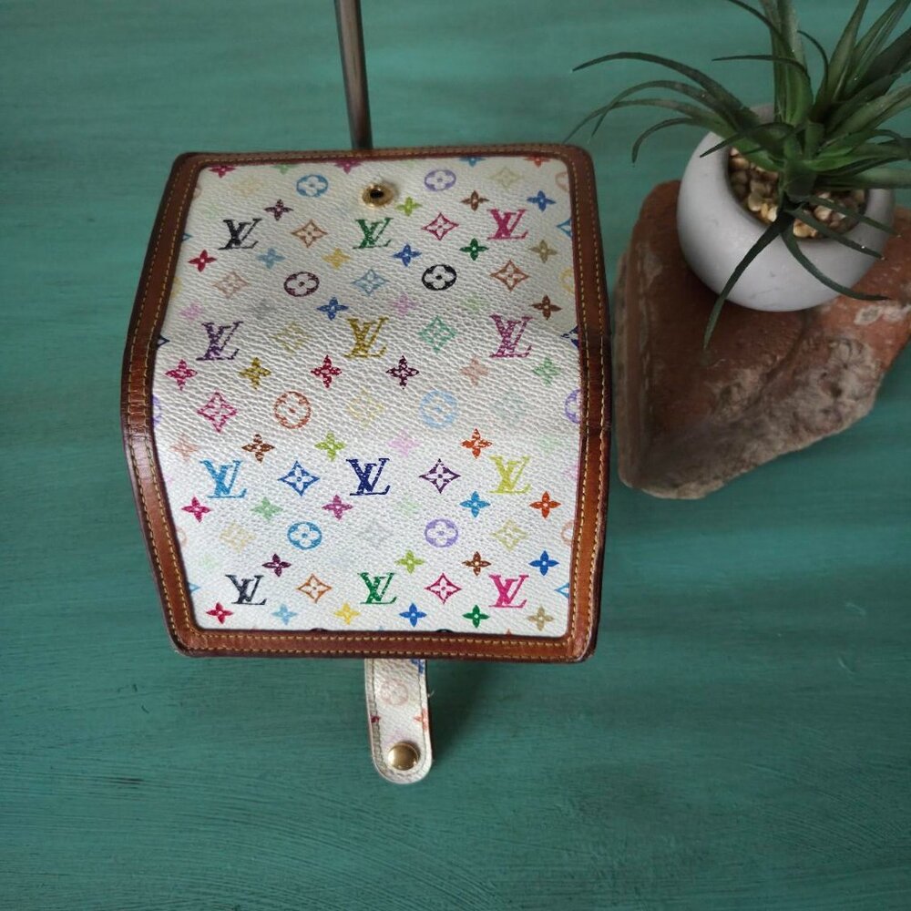 Louis Vuitton Murakami kiss lock wallet - Picture 5 of 8